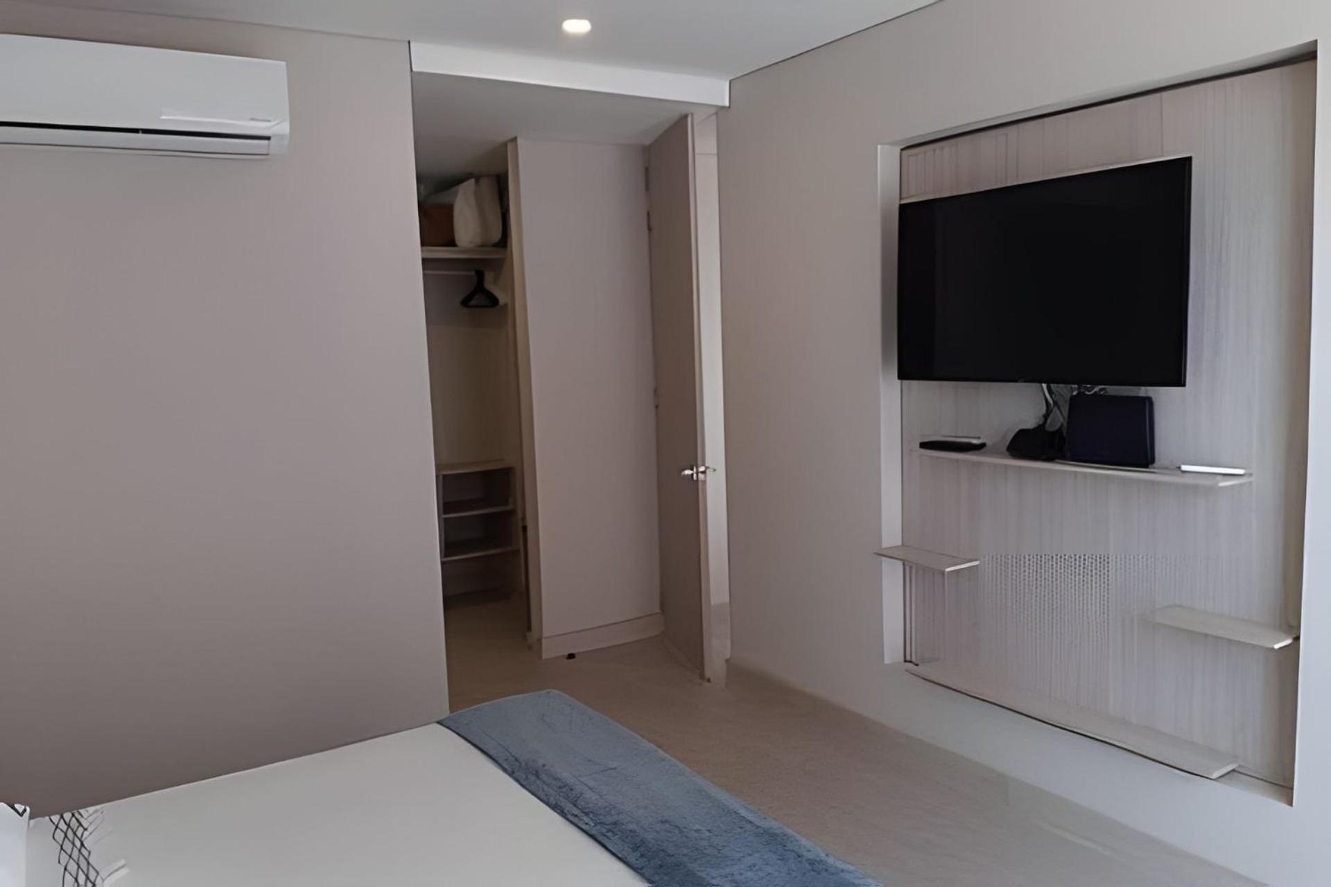 2 Dormitorios Jacuzzi Y Vista Mar. Frente A Playa Cartagena  Exterior foto