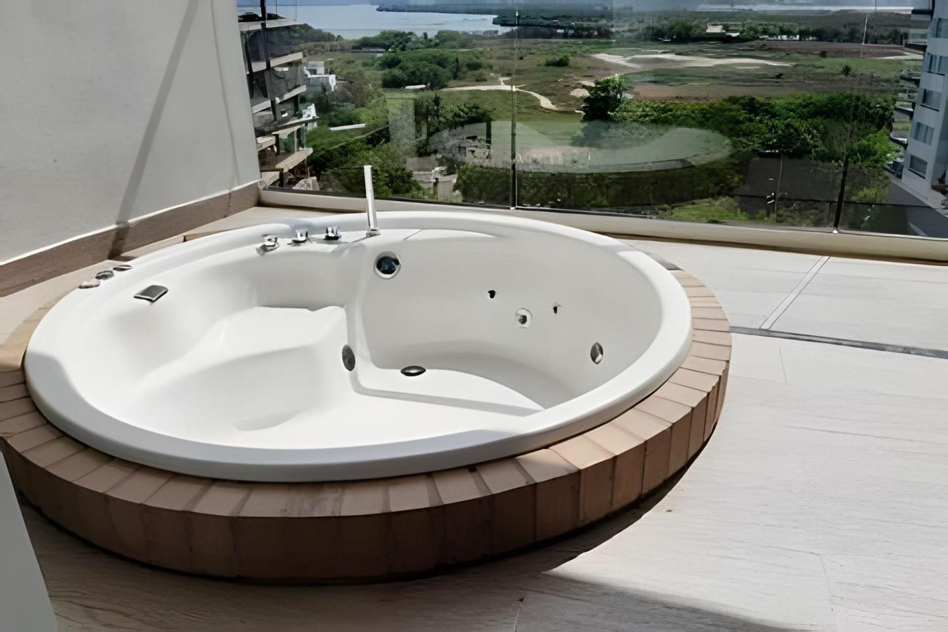 2 Dormitorios Jacuzzi Y Vista Mar. Frente A Playa Cartagena  Exterior foto